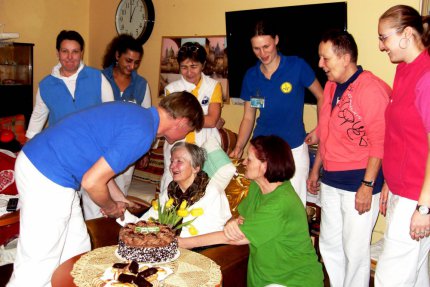 Slavili jsme narozeniny paní Danuše