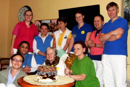 Slavili jsme narozeniny paní Danuše