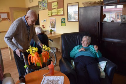 První jarní den v Sue Ryder