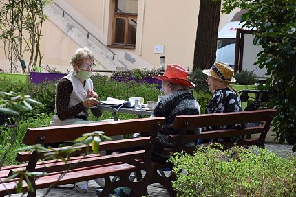 Ze života v Sue Ryder - období karantény květen 2020