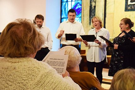 Vánoční společný koncert pro klienty a zaměstnance