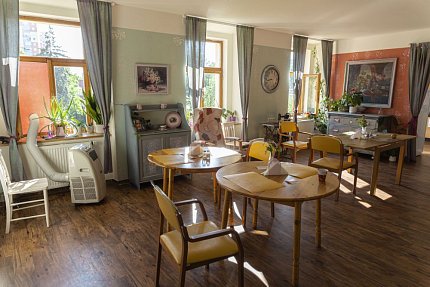 Nová podoba jídelny v domově pro seniory