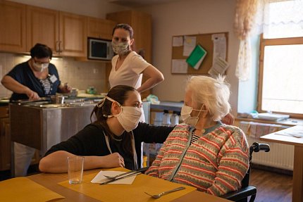 Ze života Sue Ryder v období karantény - duben 2020